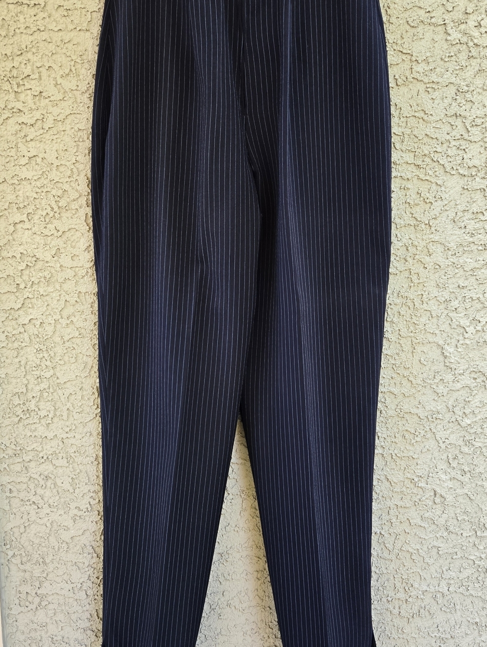 All That Jazz Vintage Navy Pinstripe Dress Pants - Picture 4 of 8